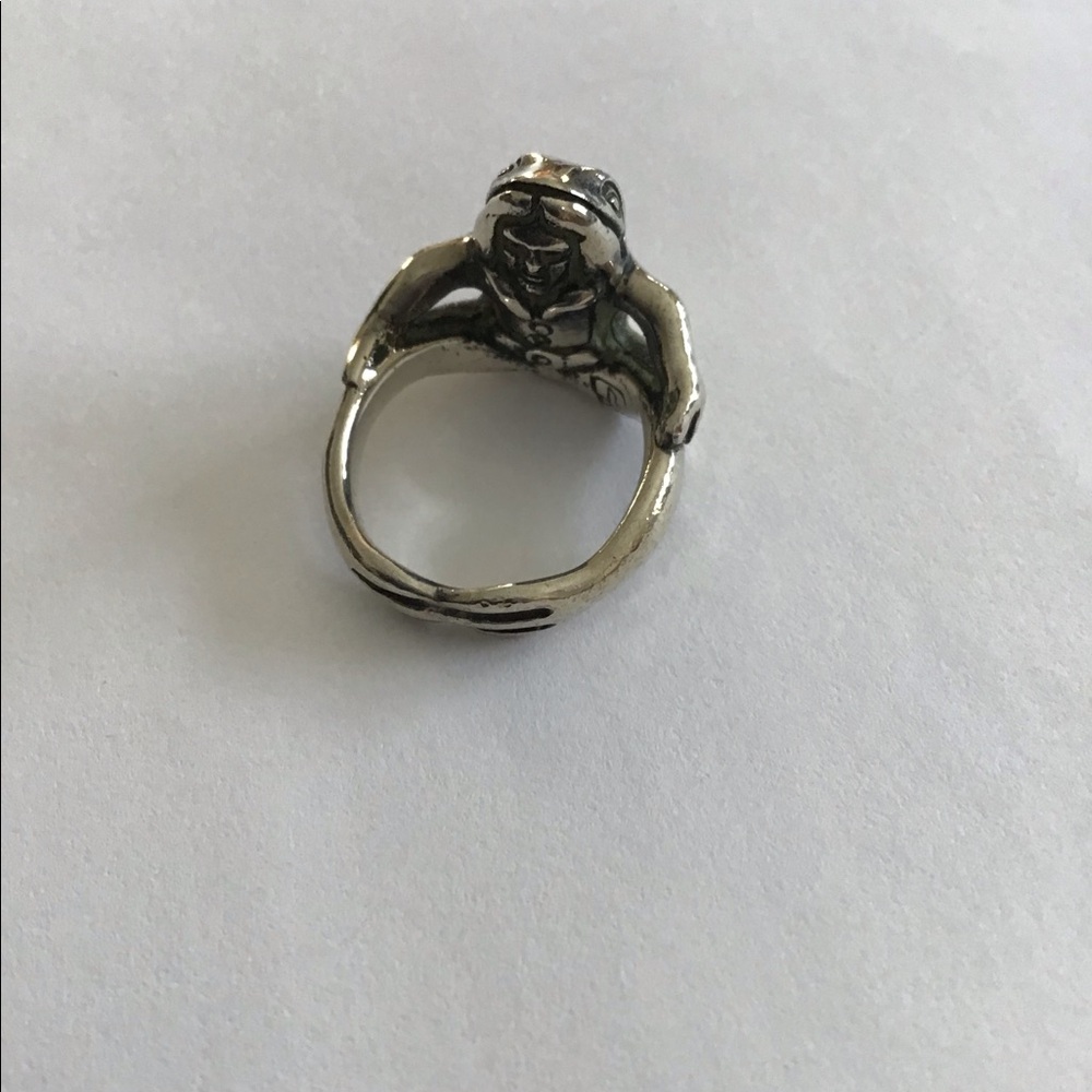 James Yesberger Sterling Frog Prince Ring Sz 5 - Picture 6 of 9